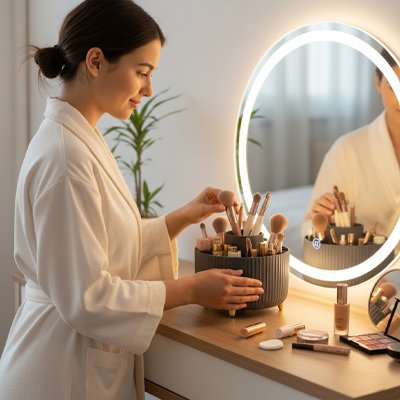 Organisateur maquillage