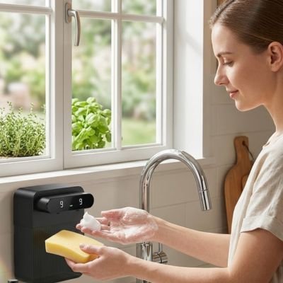 Distributeur de savon automatique 