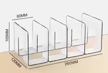 Serre livres à 4 grilles | Design Moderne