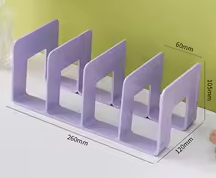 Serre livres à 4 grilles | Design Moderne